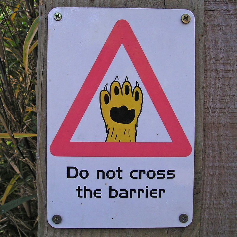 Topics in Zoo Safety: Barrier Crossings